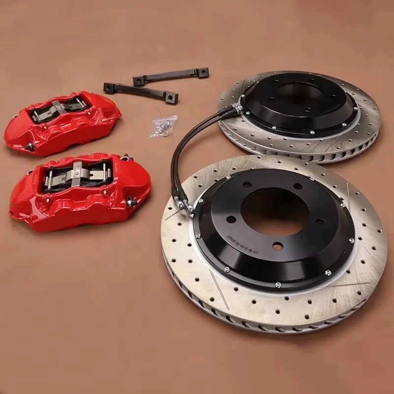 Brake Calipers GT4 6 High Performance 4/6 Pot Big Kit for M4 M5 Z4 RS3 4 5 R8 S3 S4 Bronco Mustang