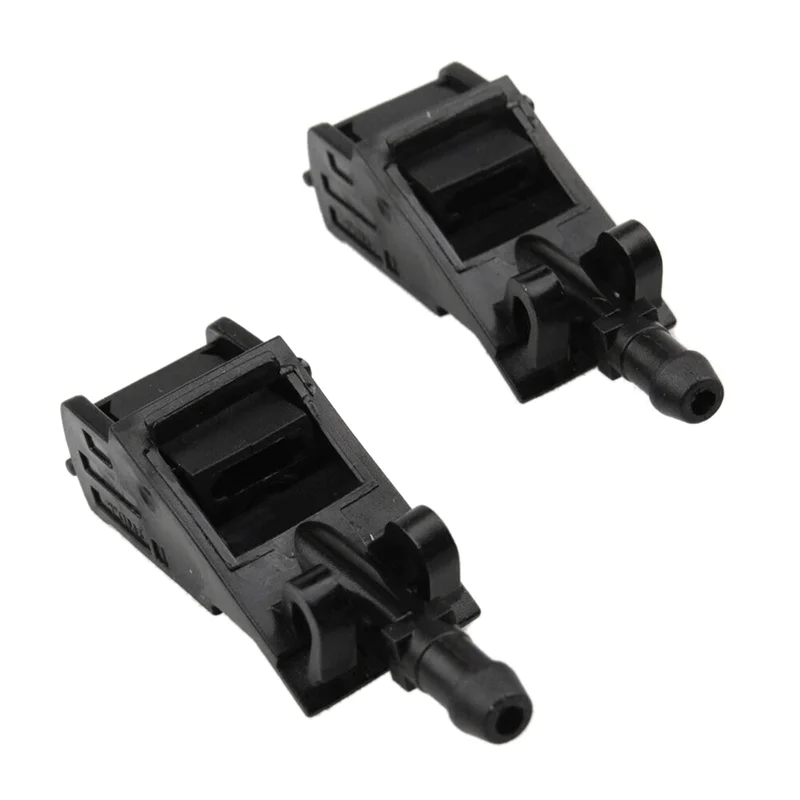 2 قطعة الزجاج الأمامي غسالة فوهة رذاذ طائرة 6E0955985 ل-جولف MK4 B5 لا ساخنة