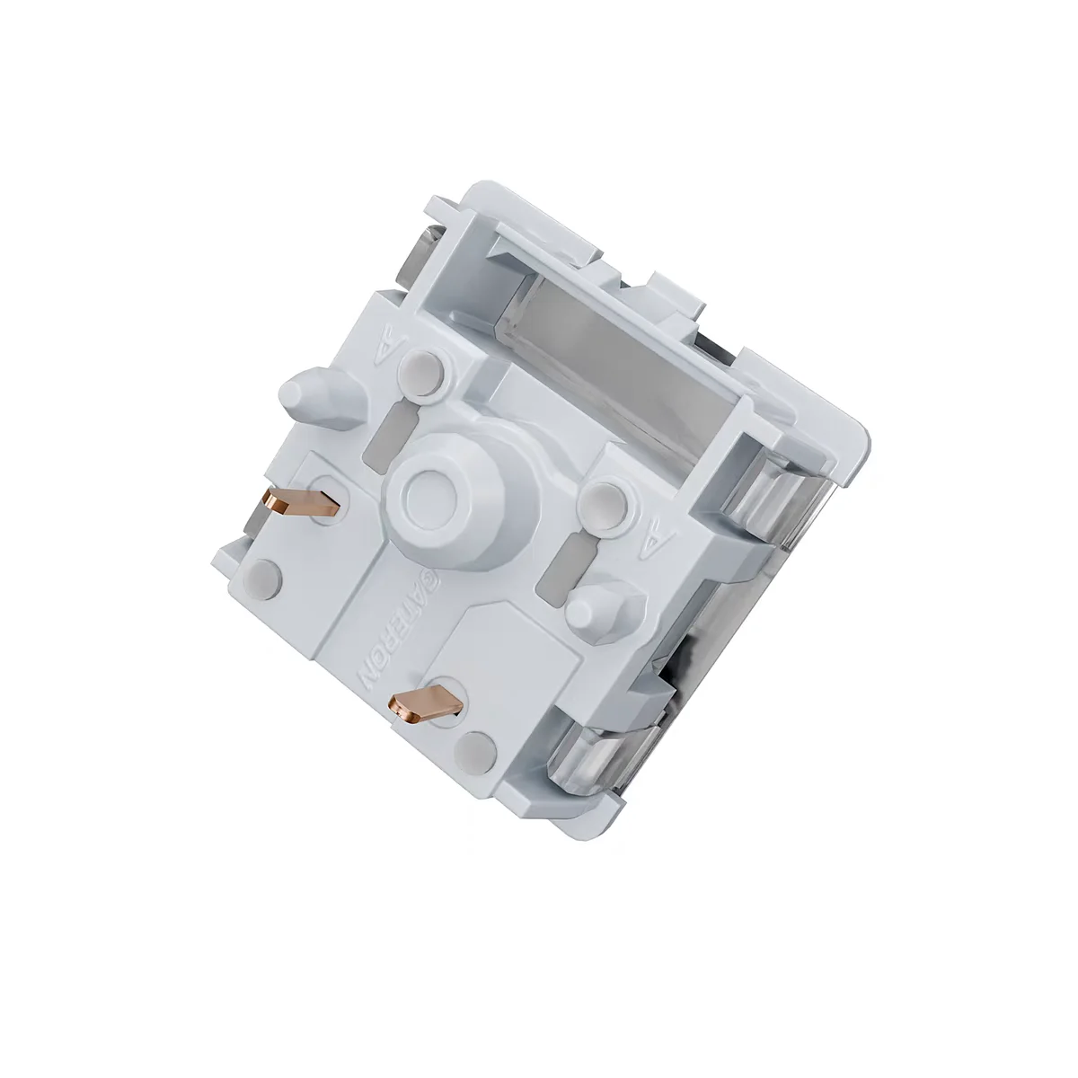 Imagem -05 - Gateron-interruptor de Teclado Linear Mecânico para Jogos Interruptor Silencioso ° 5pins Zero Graus Trilho Duplo Posições Mute Pad Pré-assembed
