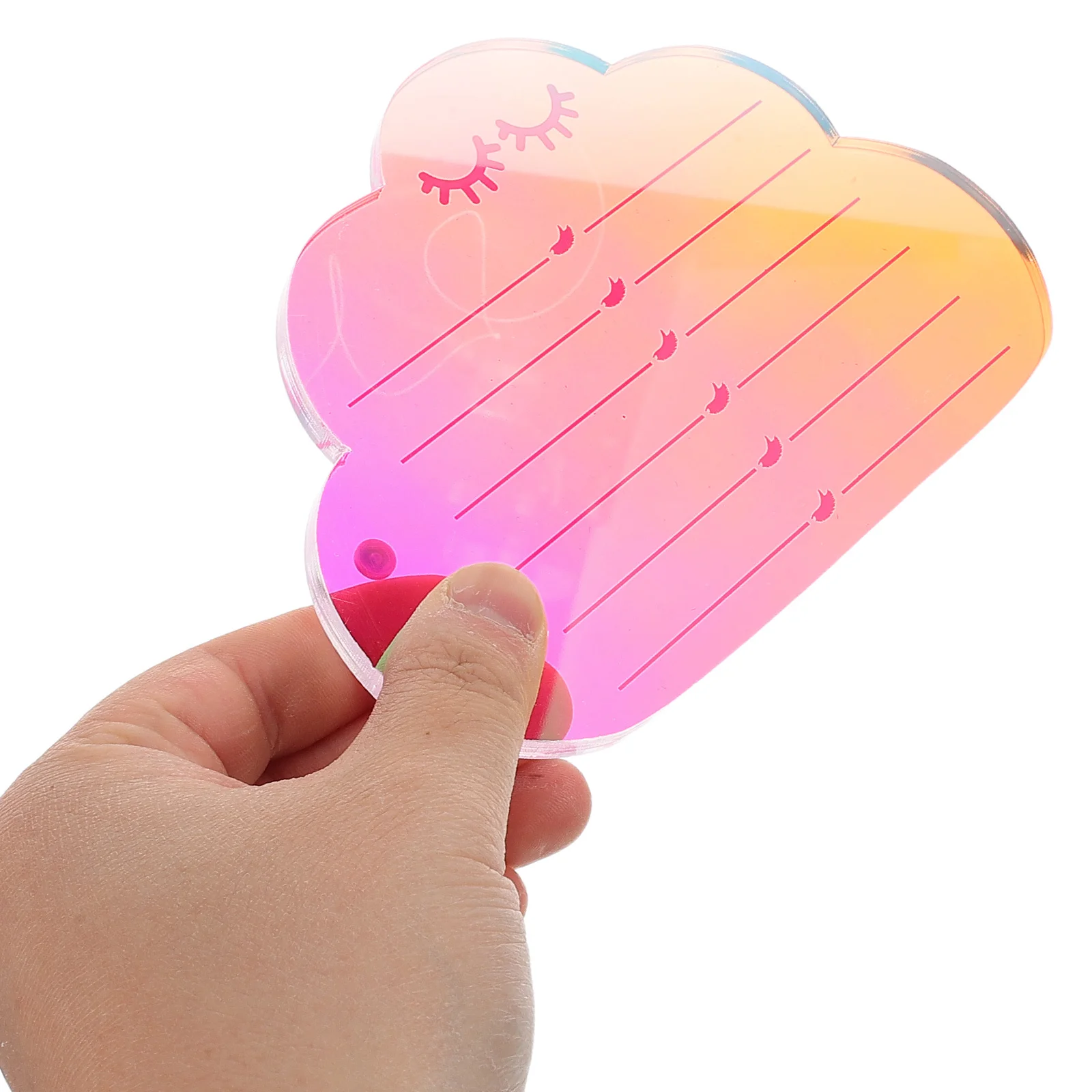 الاكريليك رمش تمديد البليت المغناطيسي سحابة كاذبة رمش المنظم لاش حامل صينية لاش تمديد لوح التخزين #1