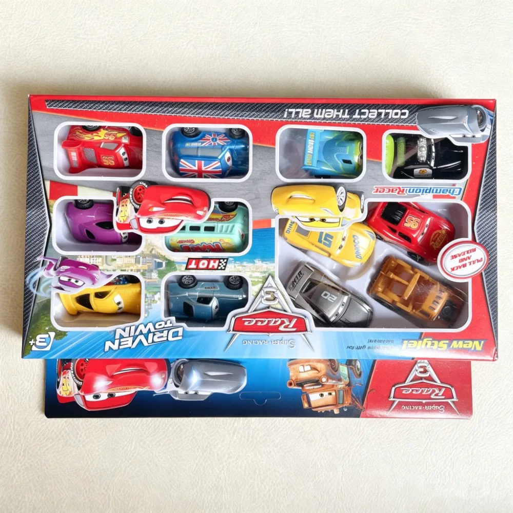2026 Heißer Disney Pixar Cars 1:55 Metall-Diecast Lightning McQueen Mater Rennwagen Spielzeugauto Auf Lager Kinder Neujahrs-Geburtstagsgeschenk!! – Detail 6