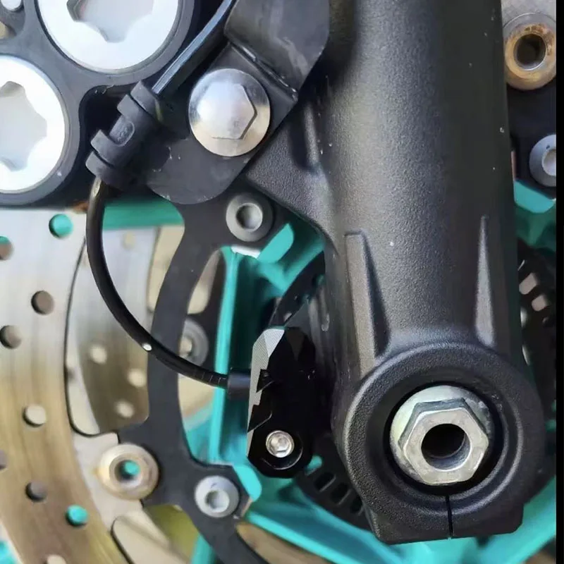 ملحقات الدراجة النارية غطاء حماية مستشعر ABS للعجلة الأمامية لـ FORZA750 FORZA NSS 750 NSS750 X-ADV 750 XADV 750 #4