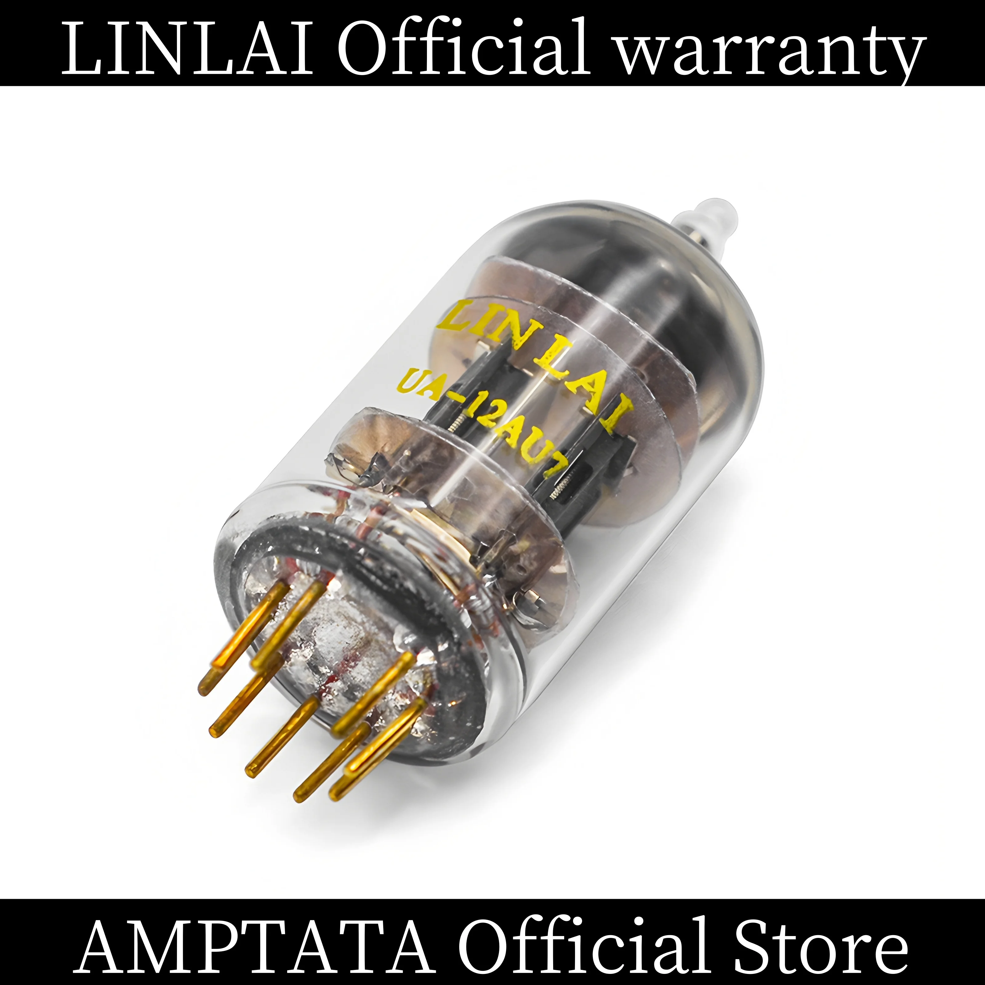 LinLai-ouro combinado áudio vácuo tubo Amp, par clássico, ECC82, 12AU7, perfeito HiFi