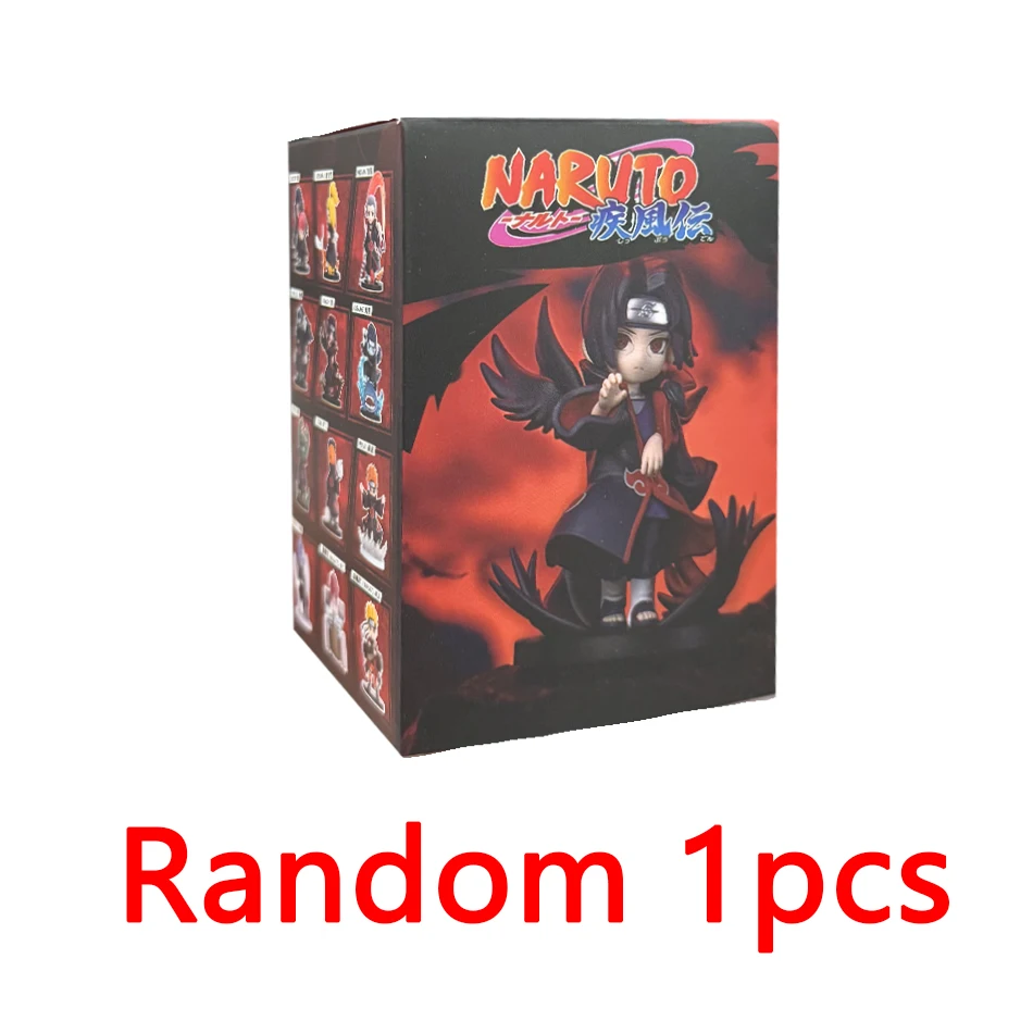NEU Naruto Shippuden Akatsuki Arc Series Trendige Blindbox Spielzeuge Mystery Box Überraschungs-Actionfiguren Geschenke