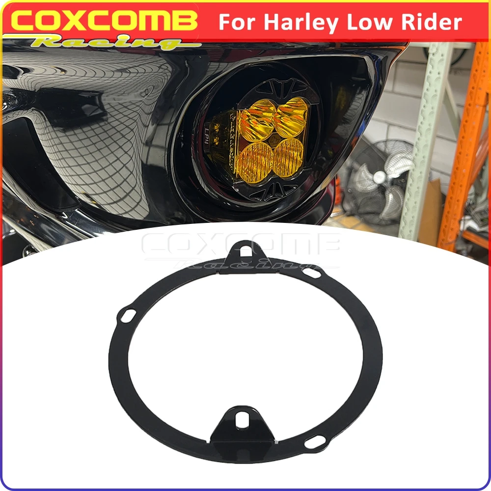 

Кронштейн освещения, мотоциклетная фара, монтажный держатель фары, кольцо для Harley Softail Low Rider EI Diablo FXRST ST FXLRST 117