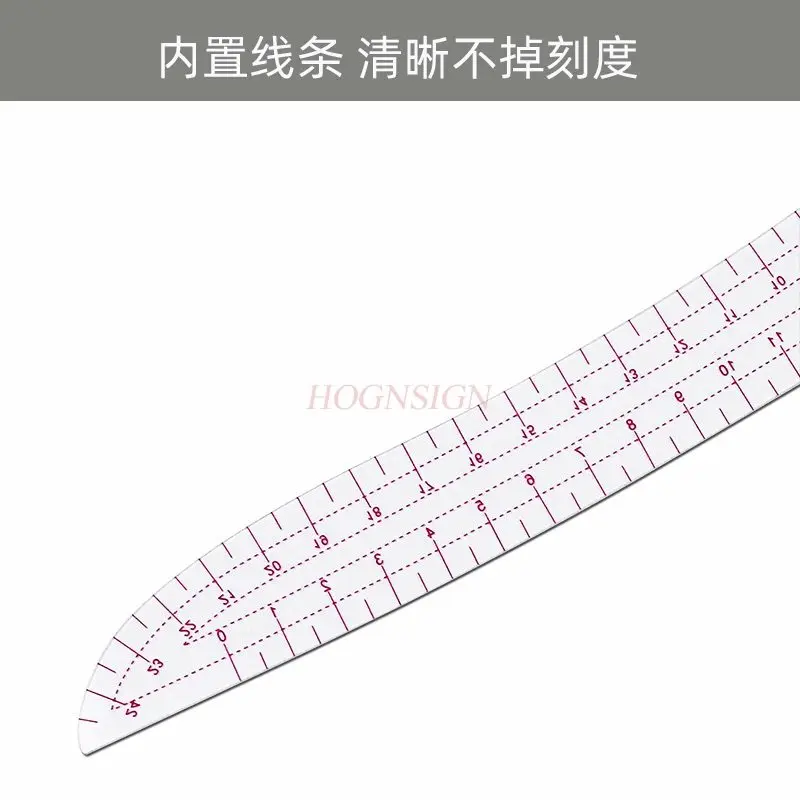 1pcs Multi functional curve ruler special design tool for garment cutting pattern printing and plate making