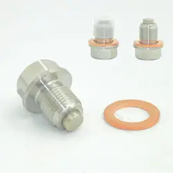 Stainless Steel Magnetic Oil Sump Nut Drain Oil Plug Screw Oil Drain Magnetic Oil Plug Nut M12/14/16 1.25 1.5 1.75