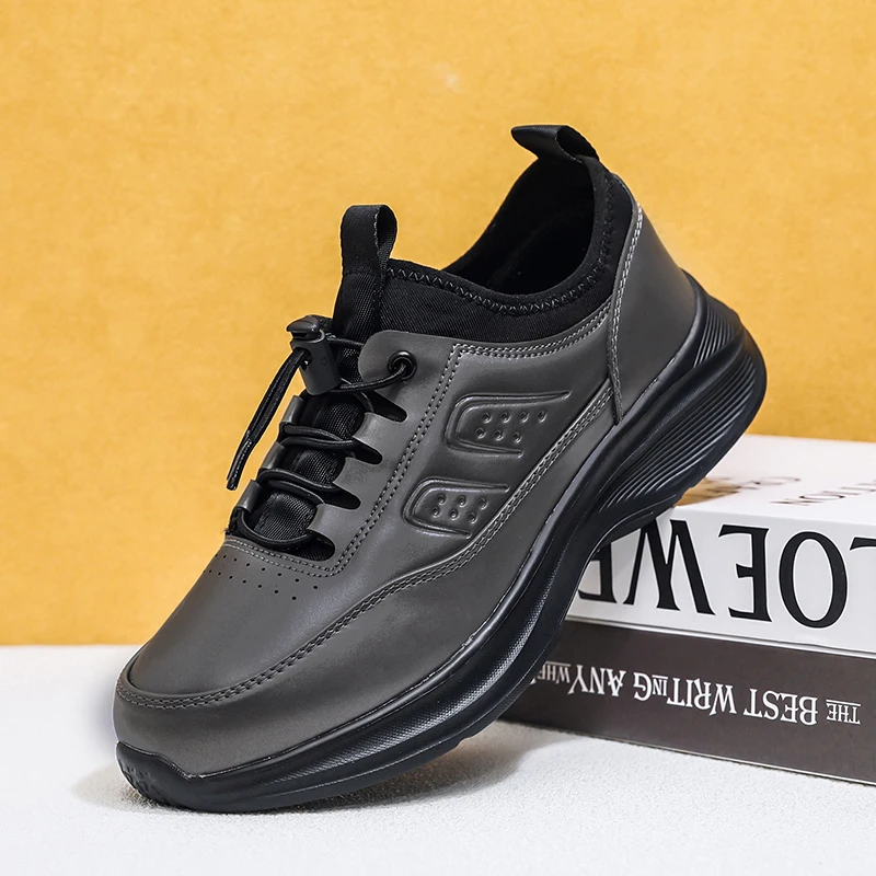 Lightweight Minimal Men Running Sneakers Breathable Knit Mesh Upper Cushion  Sport Trainers All Match Various Daily Outfits