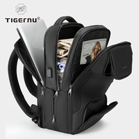 Tigernu Functional backpack Large Capacity Anti Theft For 15.6 inch Laptop Backpack Male Waterproof TPU Knapsack
