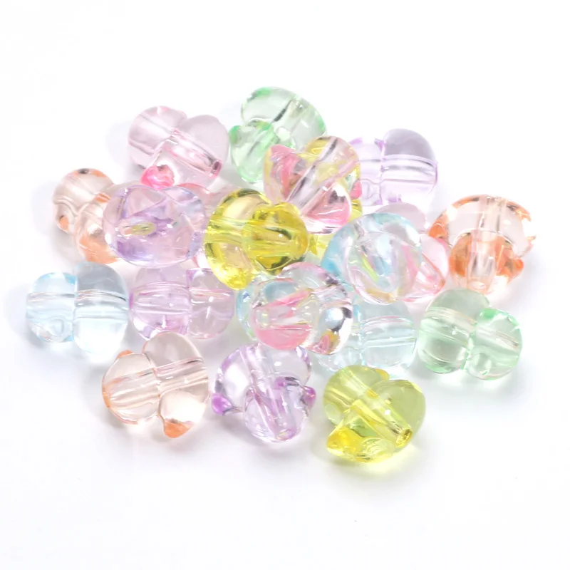 14x15mm 30pcs Charms Duck Beads Acrylic Beads For Jewelry Making DIY Jewelry Key Chains Earrings Necklaces Bracelets Accessories