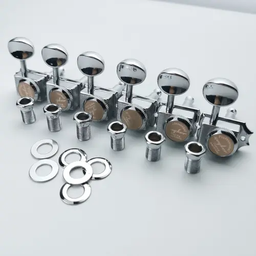 GUYKER, nuevo patrón, afinadores de cuerdas de bloqueo Vintage, clavijas de guitarra eléctrica estilo tuerca, afinadores para clavijas de afinación de guitarra ST TL