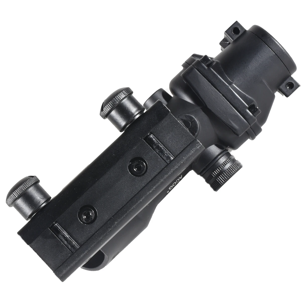 Tactical 4X32 Red Green Illuminated Reticle Etched Hunting Glasses W/ RM Red Dot Sight Adjustable Parallax Shockproof Scope