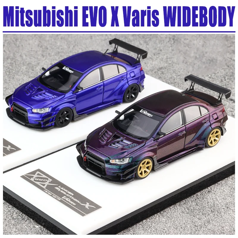 

404 ERROR 1/64 Mitsubishi EVO X Varis WIDEBODY Alloy Toy Diecast Metal Model Gift