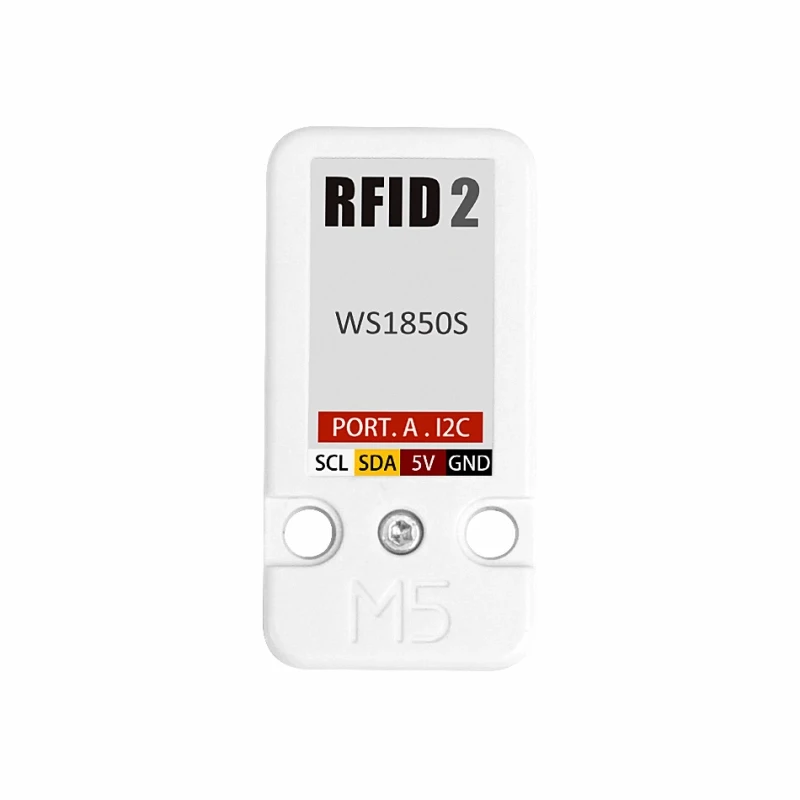 Sensore M5STACK RFID 2 unità WS1850S 13,56 MHz Radiofrequenza per trasporto intelligente