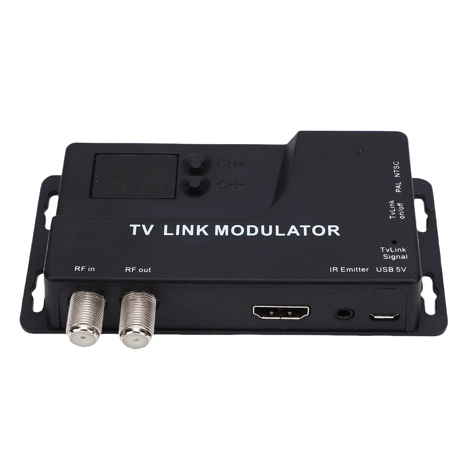 HD Multimedia Interface to RF Modulator Support NTSC PAL Format 1080P HD Coaxial Converter for TV Game Console Video Recorders