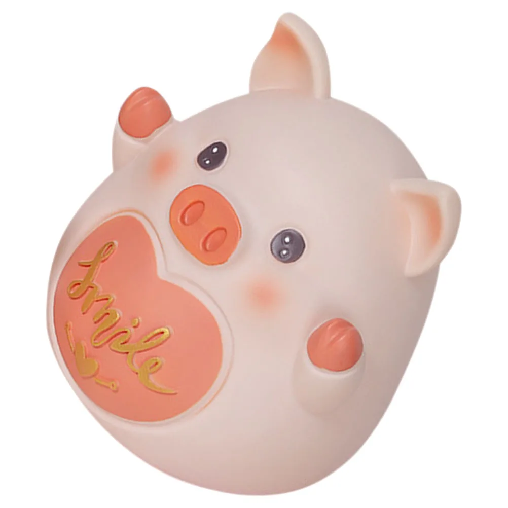 

Piggy Bank Medium Size Vinyl Coin Container Kids Bedroom Saving Money Box Children Pig Shaped Banks Girls Coin Storage
