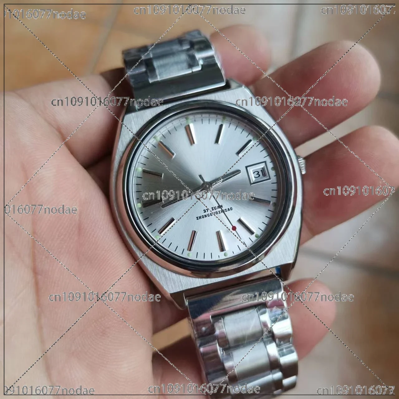 Peacock Brand Fully Automatic Mechanical Watch Classic Fashion Trend Refined Steel Single Calendar Retro Treasures