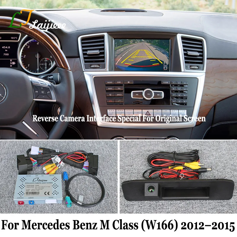 For Mercedes Benz M Class X166 2012 2013 2014 2015 OEM Screen No coding required HD Night Vision Front Rear View Parking Camera