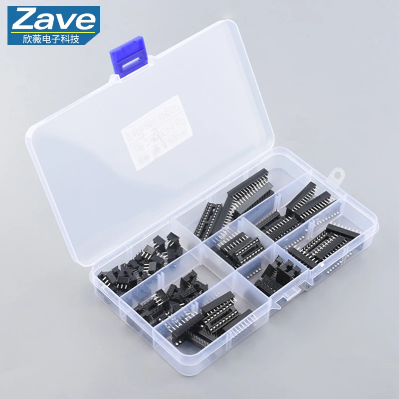 66Pcs Flat Pin Ic S…