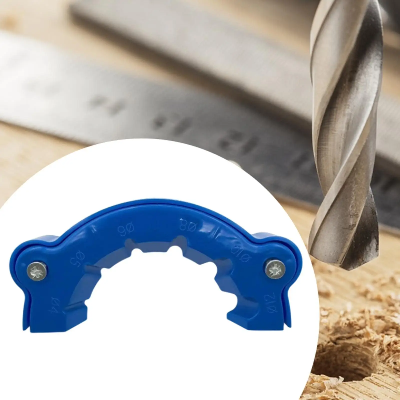 Drill Bit Sharpener Electric Drill Part Accessory Garage Grinder Attachment