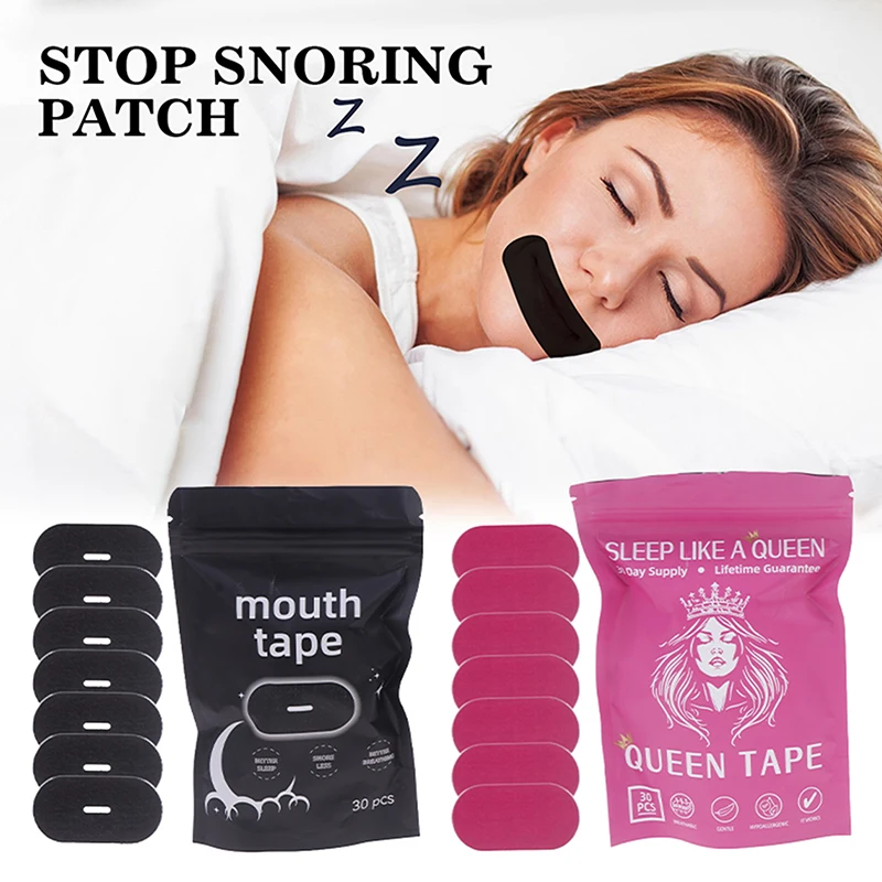 Stop Snoring Patch Nose Breathing Correction Improve Sleeping Promoting Better Breath Portable Night Sleep Mouth Orthosis Tape
