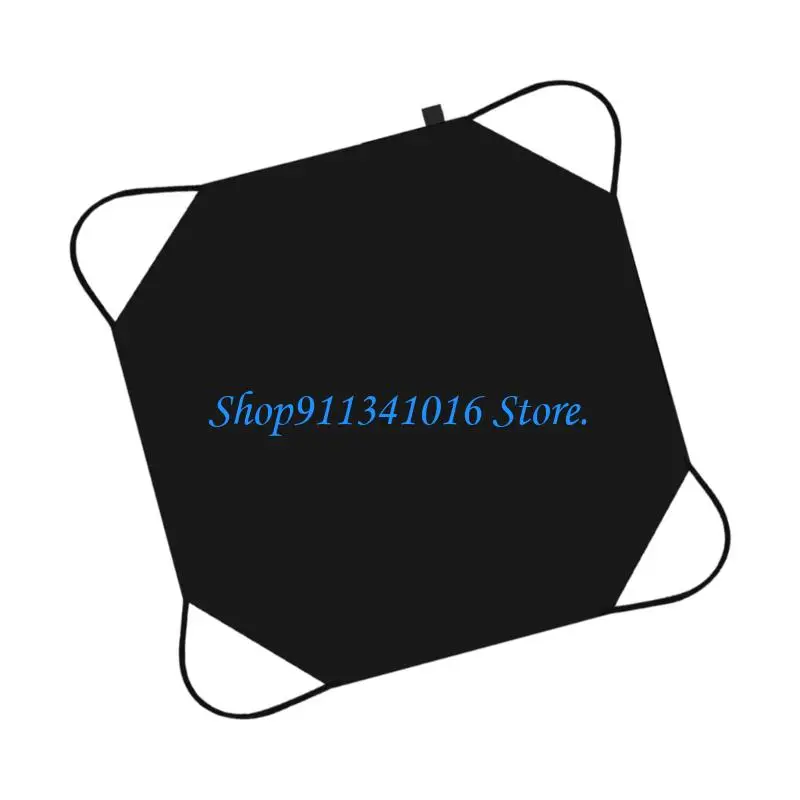 

4X7B Portable Fireproof Blanket Foldable Heat Resistant Flame Retardant Mat with Handle Fireproof Cloth Grills Protector