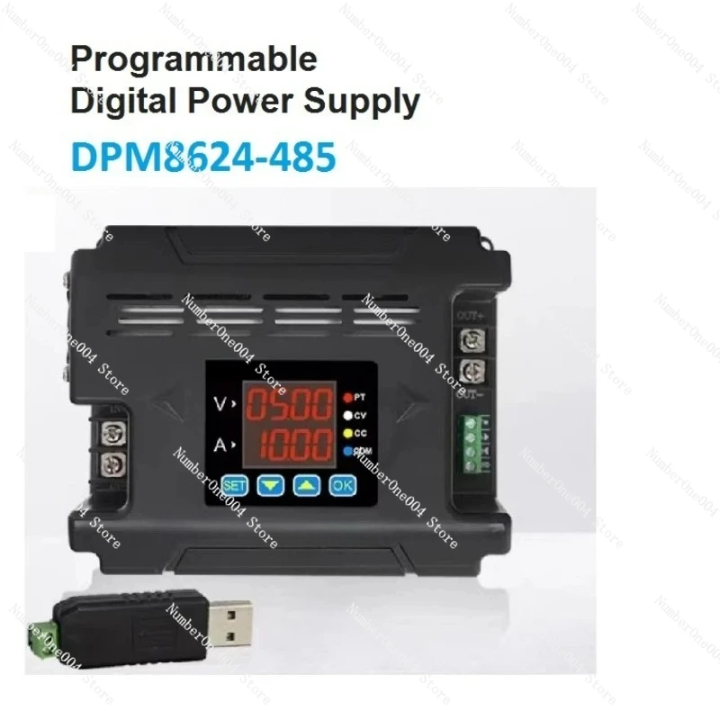For DPM8624 60V 24A Programmable DC Power Supply Adjustable Step Down Voltage Buck Converter 485 Wireless Communication