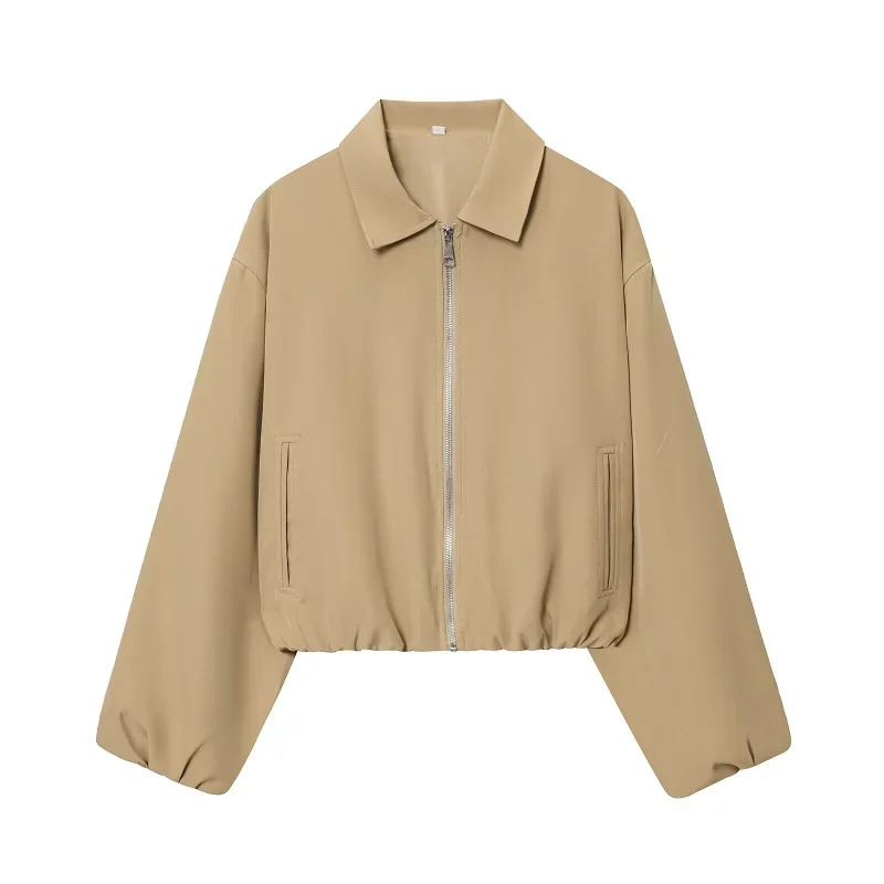 MUJER 2025 Dames Bomberjack Zip Puffed Varsity Jassen voor Dames Cropped Demi-seizoen Jas voor Dames Jassen Nieuwe Outerwears