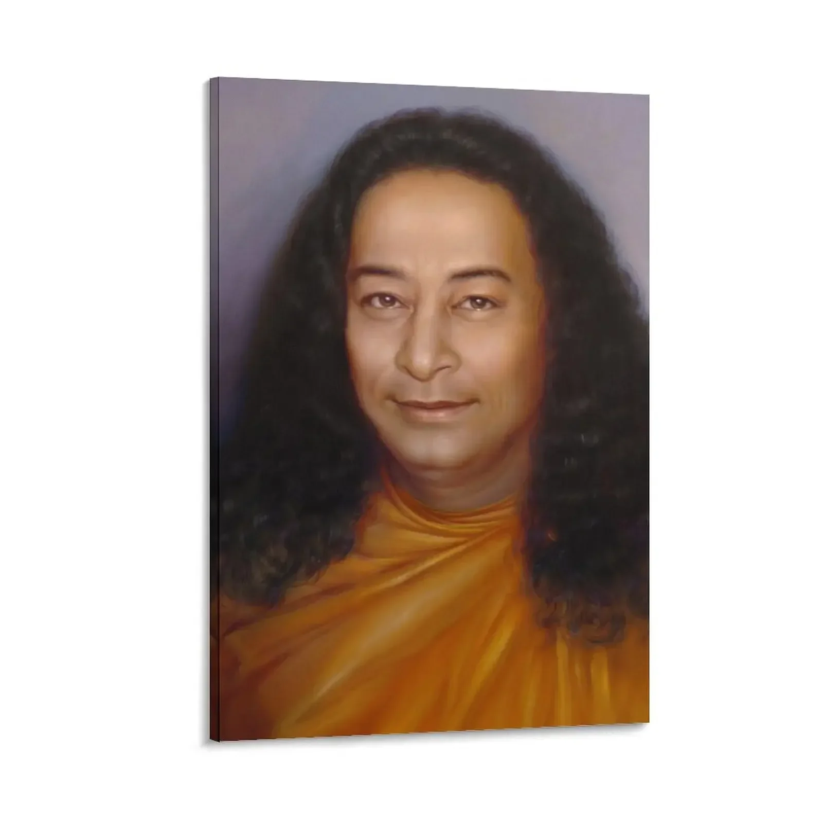 

Paramahansa Yogananda's Loving Gaze Portrait, From Original Oil Painting Canvas Painting posters for room painting Decoration