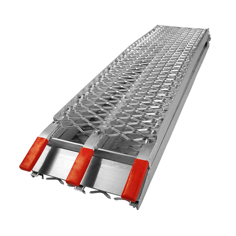 Aluminum ramp anti-skid ramp folding ladder loading and unloading tool