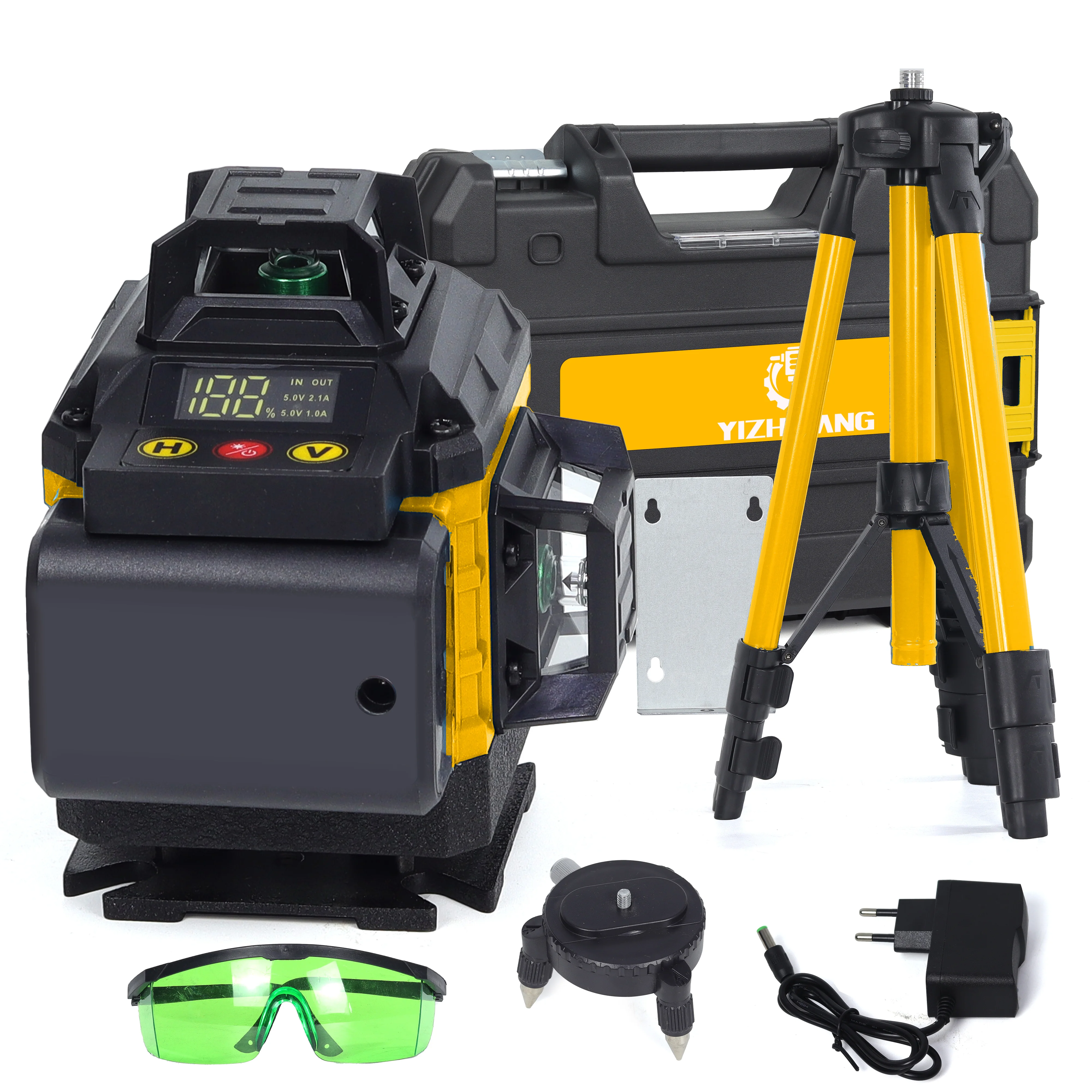AGL118 OEM Factory-Sold 16-Line 4D Green Level Industrial Grade Digital Combo with Tripod for DIY and Professional Use