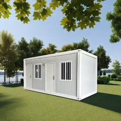 Casa Prefab Fast Install Modular Office Steel Container Tiny Home Mobile Outdoor Shop Cabin Ready Ship Portable Container Houses