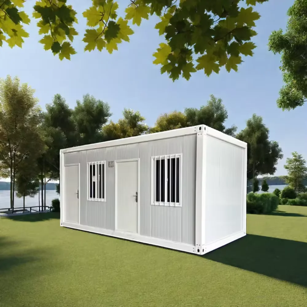 Casa Prefab Fast Install Modular Office Steel Container Tiny Home Mobile Outdoor Shop Cabin Ready Ship Portable Container Houses