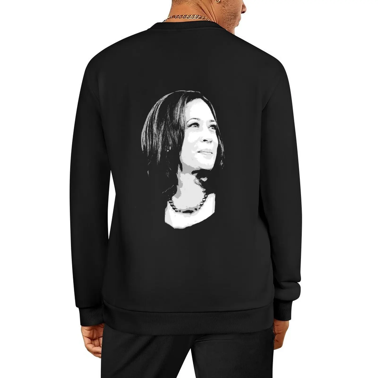 

Kamala Harris Print Pullover men clothing winter clothes male clothes men's winter sweater sports sweatshirt man