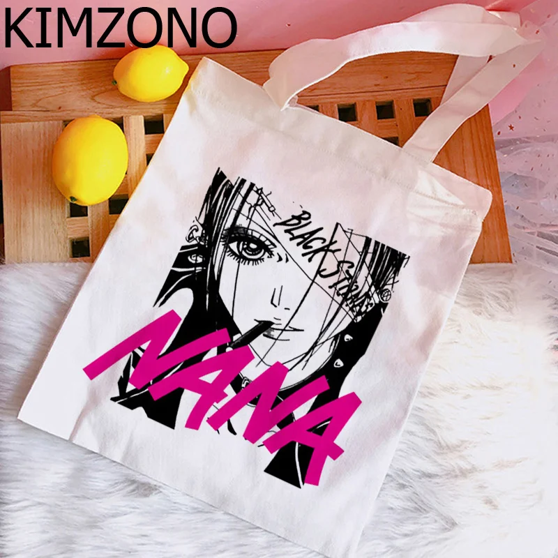 Nana Anime shopping bag shopping reusable tote bolsa bolso bag string bolsas reutilizables shoping grab