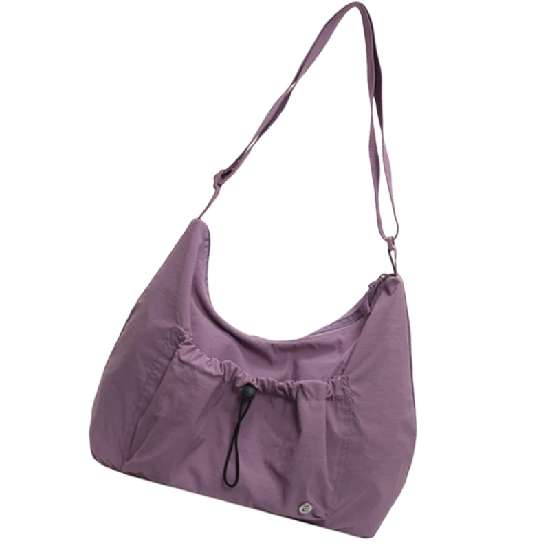 Elegant Nylon Crossbody Bag for Ladies Casual Shoulder Bags Dumpling Purse Versatile Accessory for Date and Daily Use