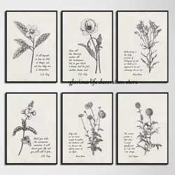 Brene Brown, Carl Jung Psychology Quotes Poster Vintage Mental Health Canvas Printing Wall Art Picture Therapy Office Decor
