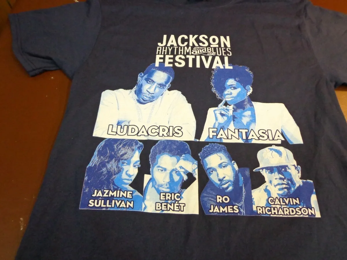 Jackson Rhythm & Blues Festival Shirt Unisex Concert All Size LO375