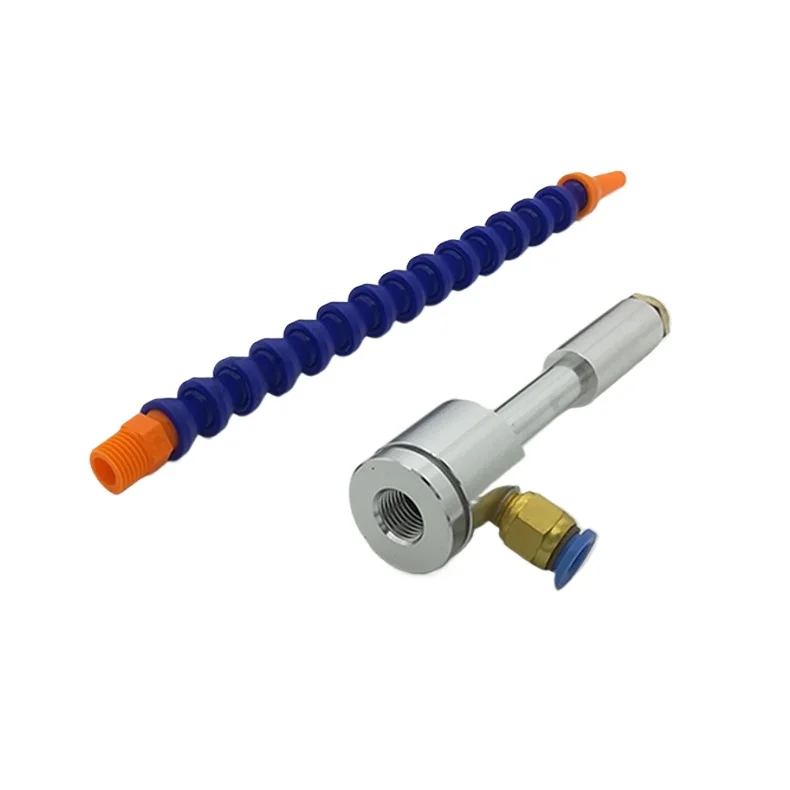 Vortex Tube Pneumatic Scroll Refrigerator Compressed Air Refrigeration Chassis Cooler Cold Air Gun