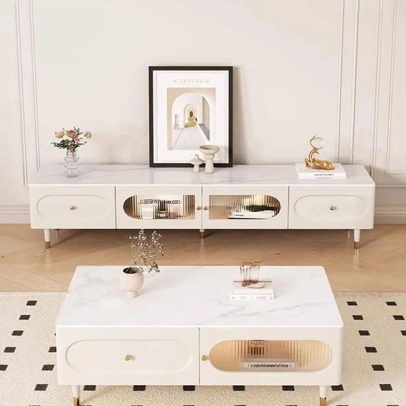 

Desk Retro Tv Unit Stand Cabinet Lowboard Wall Shelf Media Console Tv Tray Table Bench Rack Meuble Tv Salon Nordic Furniture