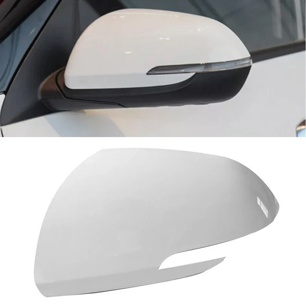 

Car Side Mirror Cover Rear View Mirrors Cap White for Kia KX3 Seltos 2020 2021 2022 with lamp Type Side Rearview Mirror Cover