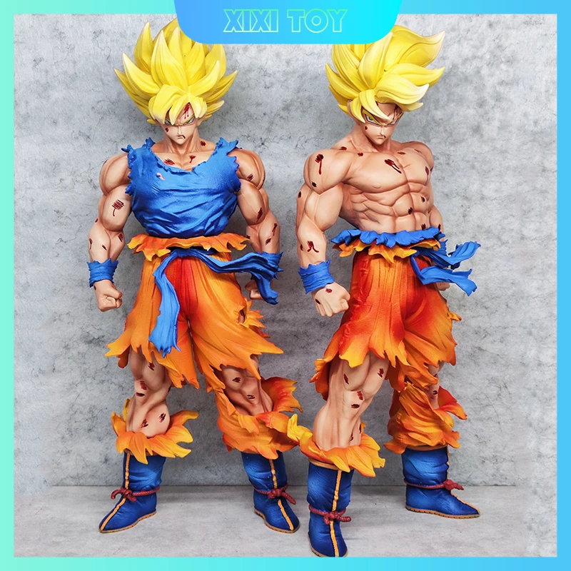 

Dragon Ball JMY Initial Super Goku GK Action Figure Statue Super Saiyan Anime Dragon Ball Cartoon Model Toy Collection