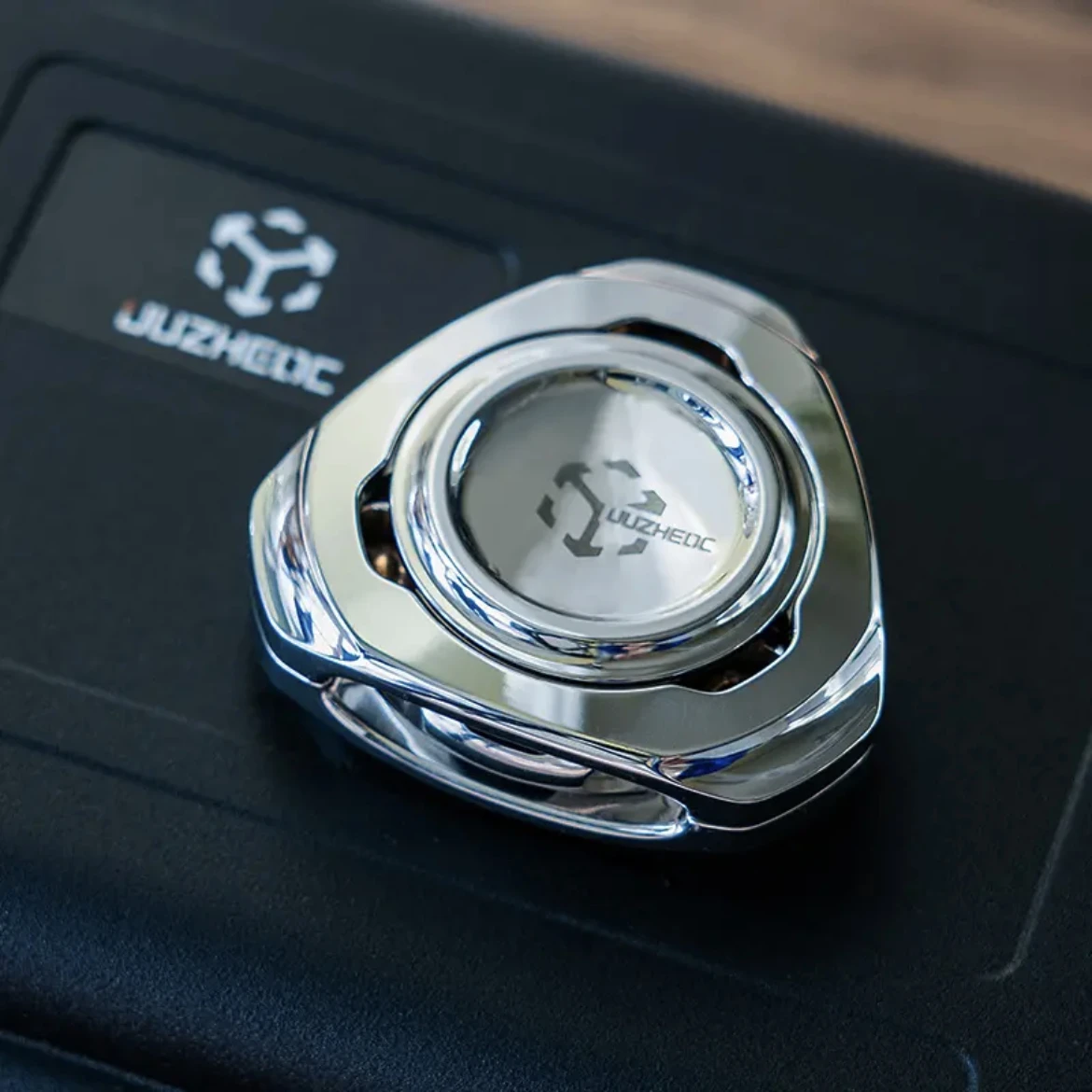 JuzhEDC Fidget Slider liaison Spinner EDC jouets alliage de Zirconium soulagement du Stress sensoriel TDAH Focus adultes jouet Portable