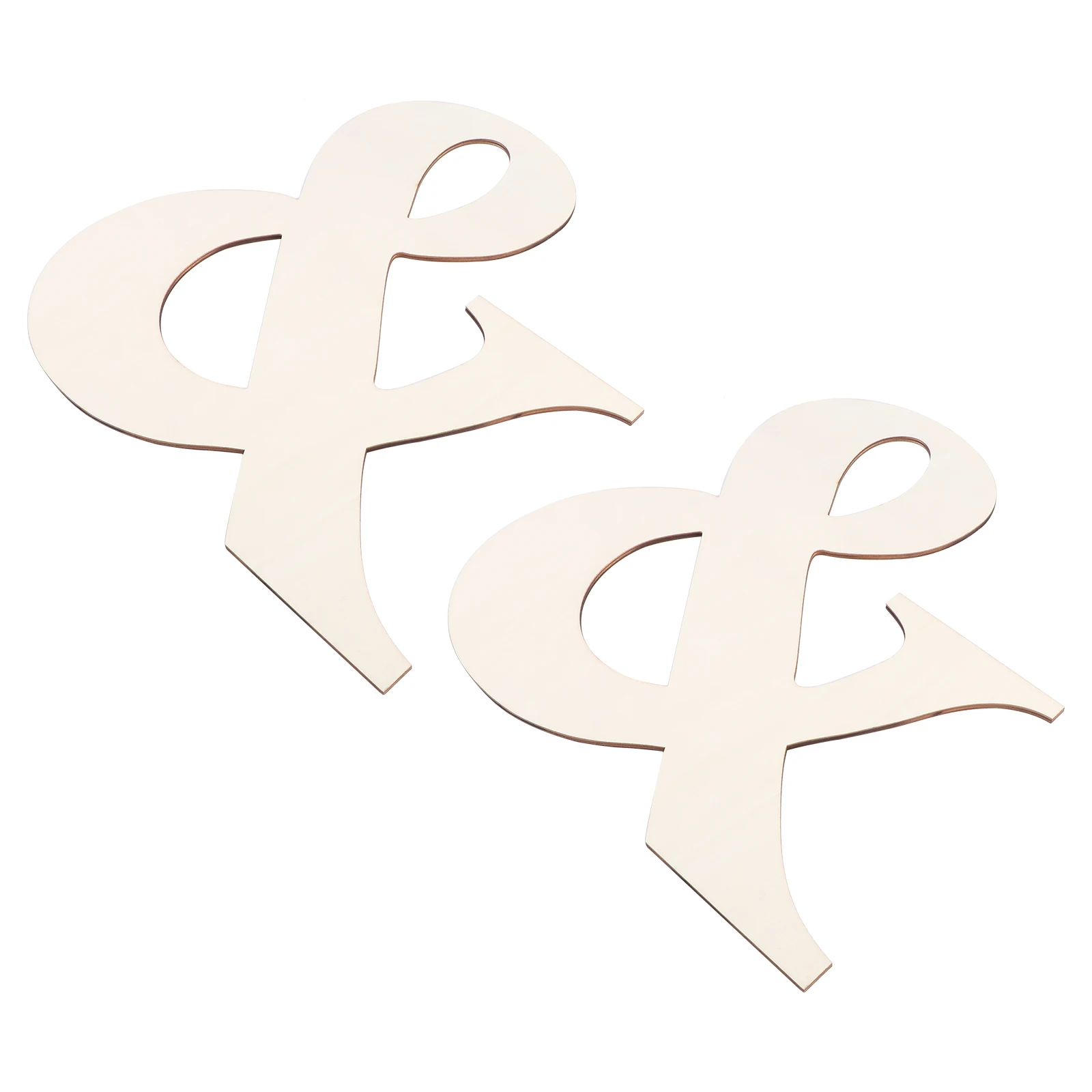 

2Pcs Wood Decor Wooden Diy Crafts Hanging Wooden Pieces Graffiti Wood Pieces Crafts Sewing Accessories