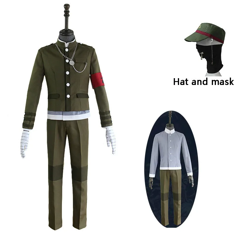 

New Japanese Game Danganronpa V3: Killing Harmony Korekiyo Shinguji Cosplay Costume Unisex Halloween Carnival Uniforms