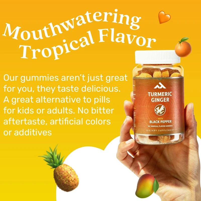 

Curcumin Contains Black Pepper and Ginger - Used for Immune Support, Healthy Skin, and Joint Health