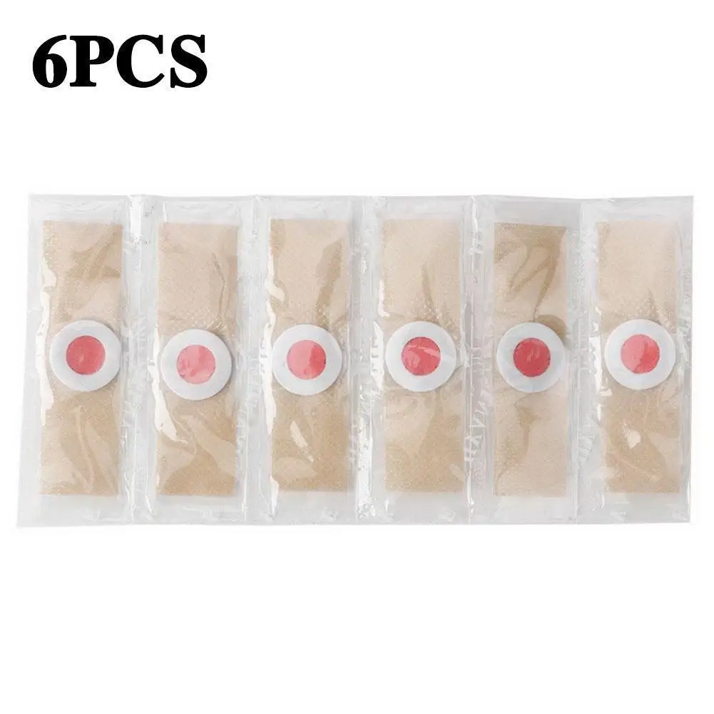 6PCS Corn Patch Corn Plaster Remover Corn Toe Pads Patch Adhesive Callus Cushion Non-woven Fabric Toe Corn Callus Removal