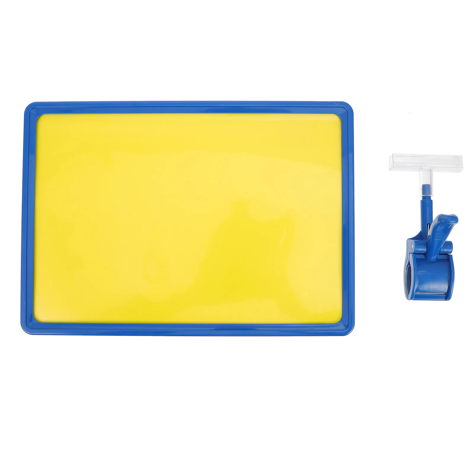 

A4 Clip Price Tag Board for Retail Supermarket Shopping Labels Signage ABS Reusable Display Tag Merchant Label Holder