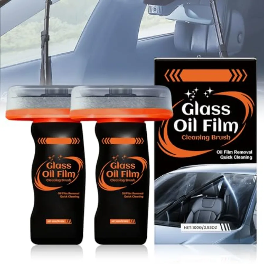 2 Pcs Glass Oil Fil…