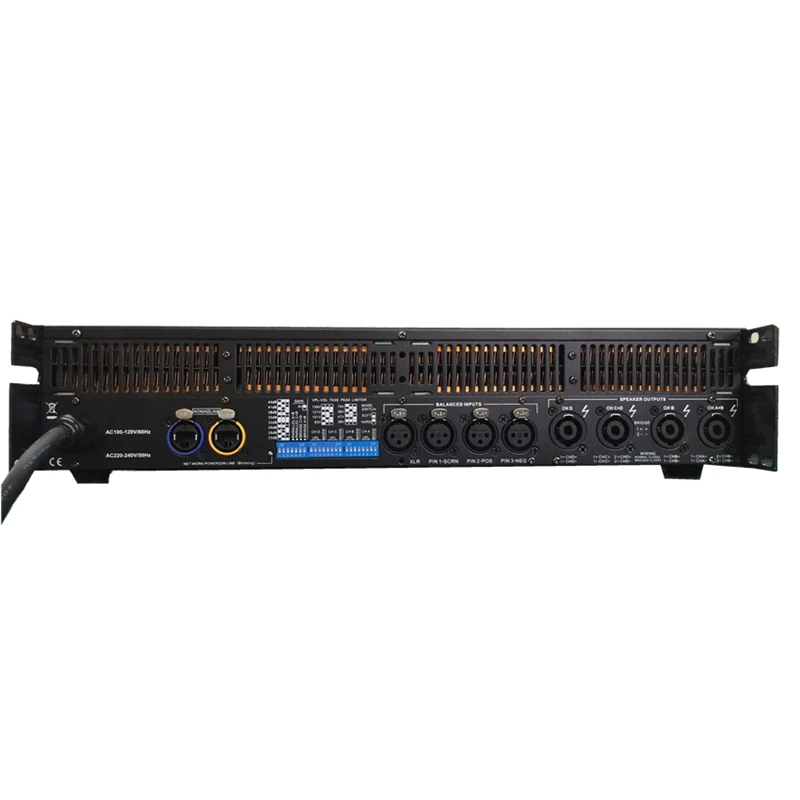 Hot Sale Professional 4 Channel Power Amplifier High Power Line Array Speaker Amplifier Fp10000